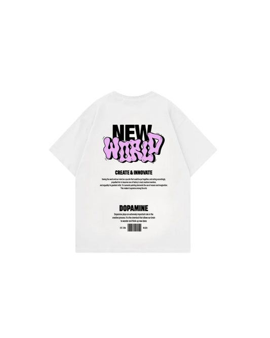 NEW WORLD Oversized   T-SHIRT