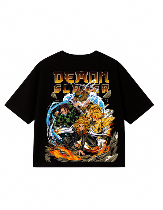 Demon Slayer Infinity Castle Arc Oversized T-Shirt
